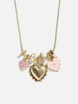 BaubleBar Heart Charm Necklace - Heart - 
    Heart charms on ball chain 
  
