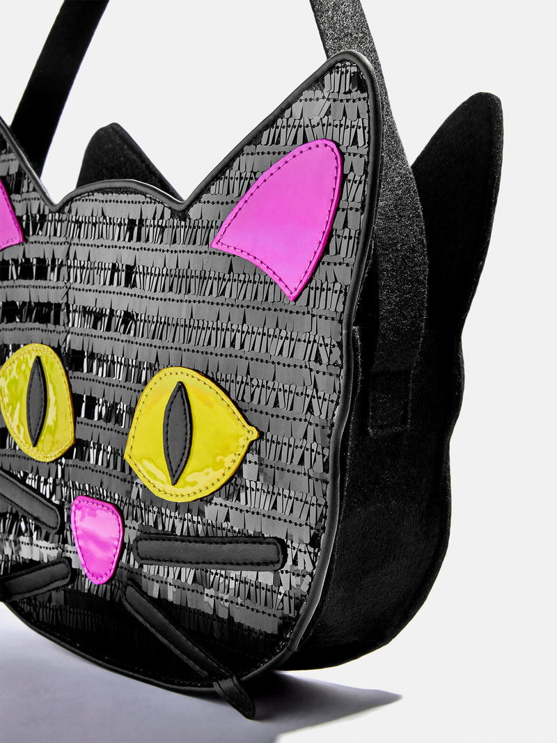 BaubleBar Kids' Trick-or-Treat Bag - Black Cat - 
    Kids’ Halloween bag
  
