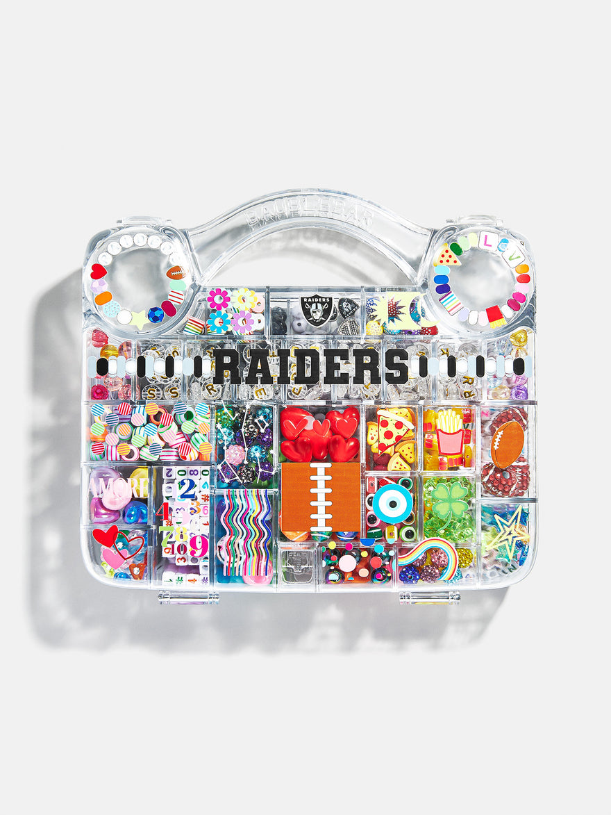 NFL Bracelet Bead Kit - Las Vegas Raiders