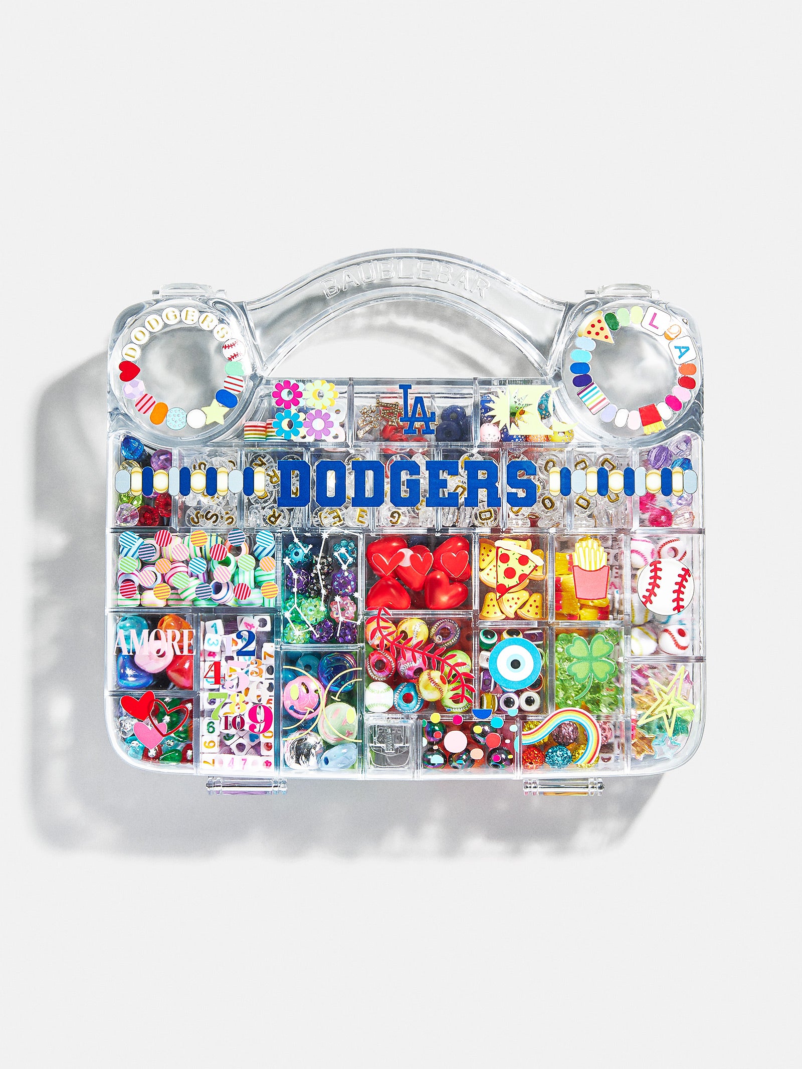 MLB Bracelet Bead Kit - Los Angeles Dodgers