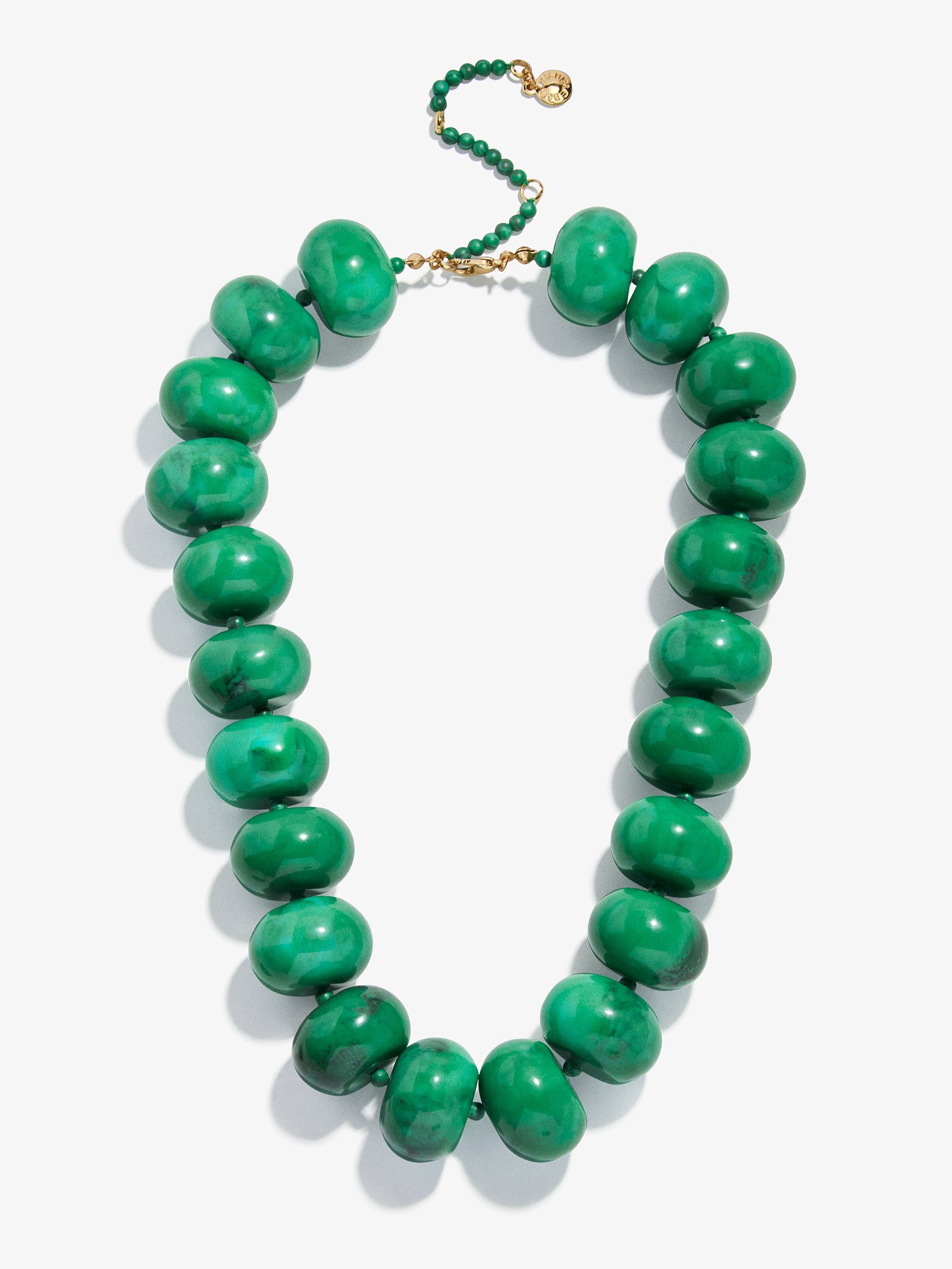 Joan Semi-Precious Necklace - Malachite