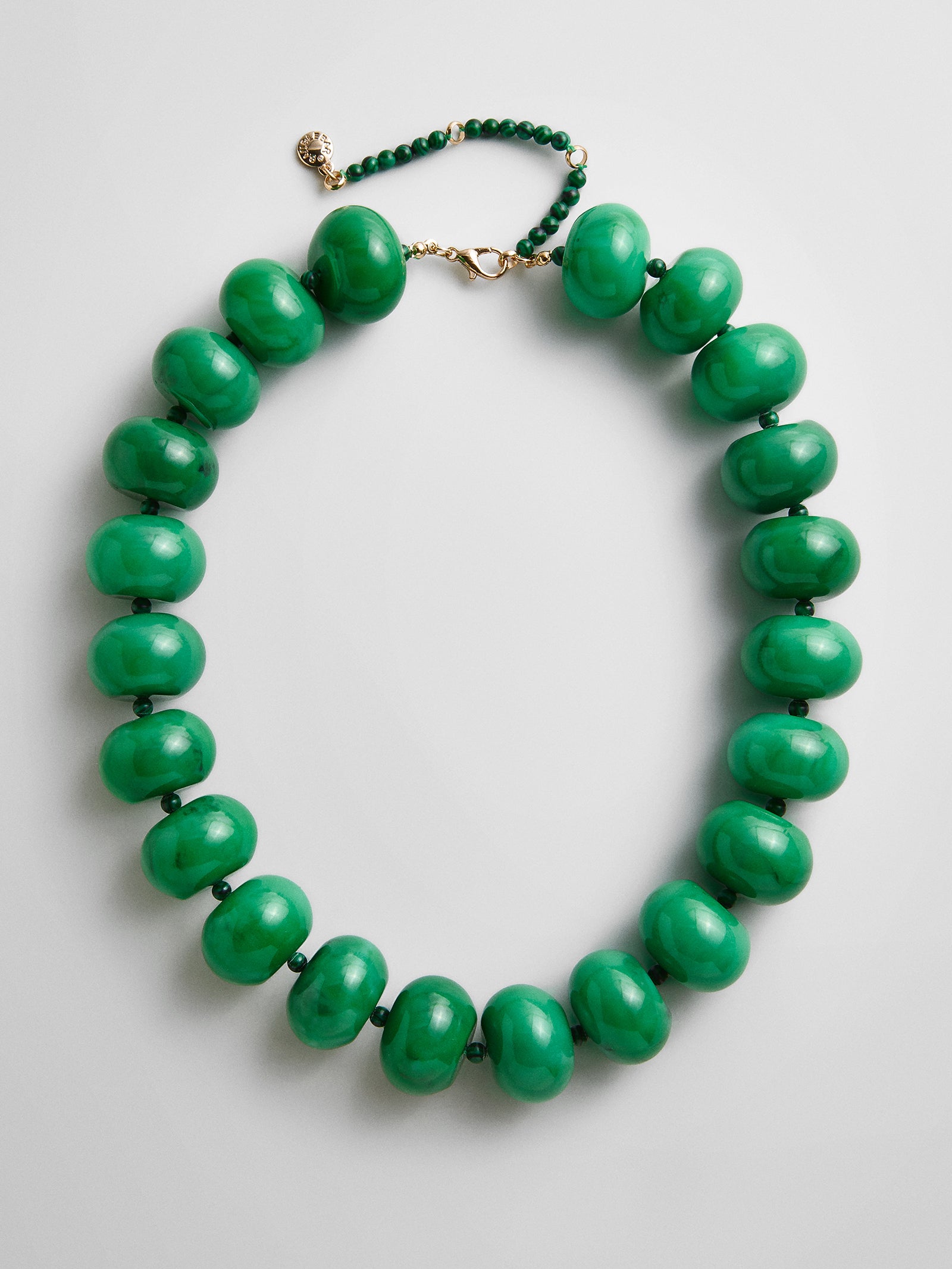 Joan Semi-Precious Necklace - Malachite