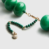 Joan Semi-Precious Necklace - Malachite