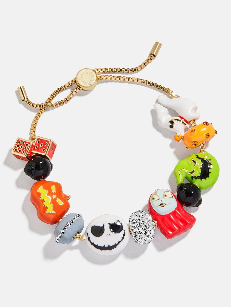 Disney Nightmare Before Christmas Friends Forever Charm Bracelet - Tim Burton's The Nightmare Before Christmas Charm Bracelet