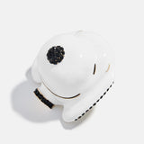 Peanuts Snoopy 3D Pin - Black/White