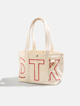 BaubleBar Cherry Red - 
    Personalized tote bag in 3 sizes - select 2-3 initials
  
