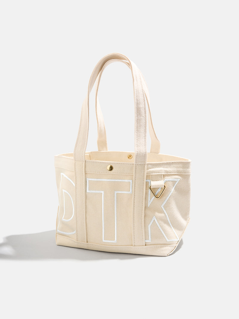 BaubleBar Pure White - 
    Personalized tote bag in 3 sizes - select 2-3 initials
  
