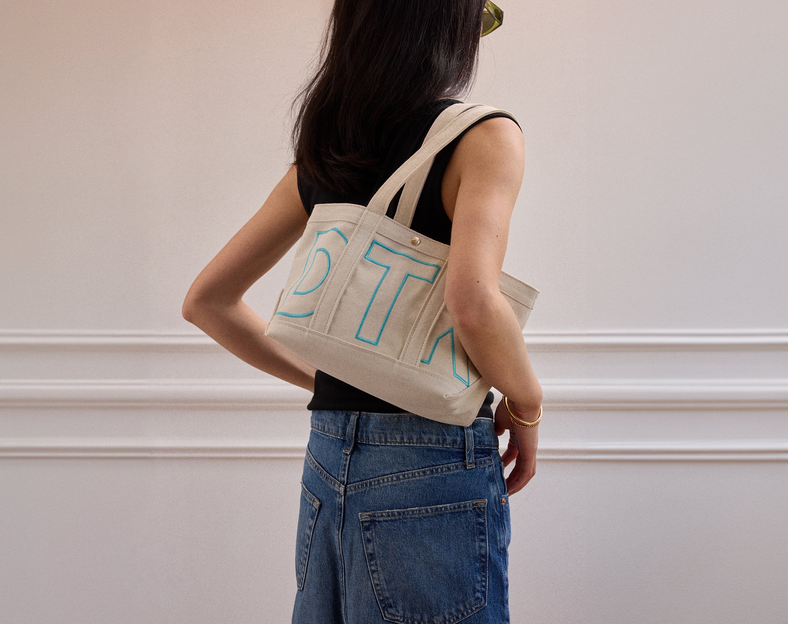 Alpha Custom Tote - Butter Yellow