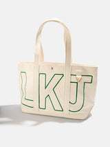BaubleBar Kelly Green - 
    Personalized tote bag in 3 sizes - select 2-3 initials
  

