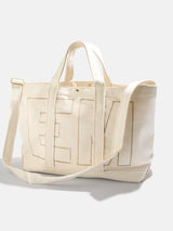 BaubleBar Desert Tan - 
    Personalized tote bag in 3 sizes - select 2-3 initials
  
