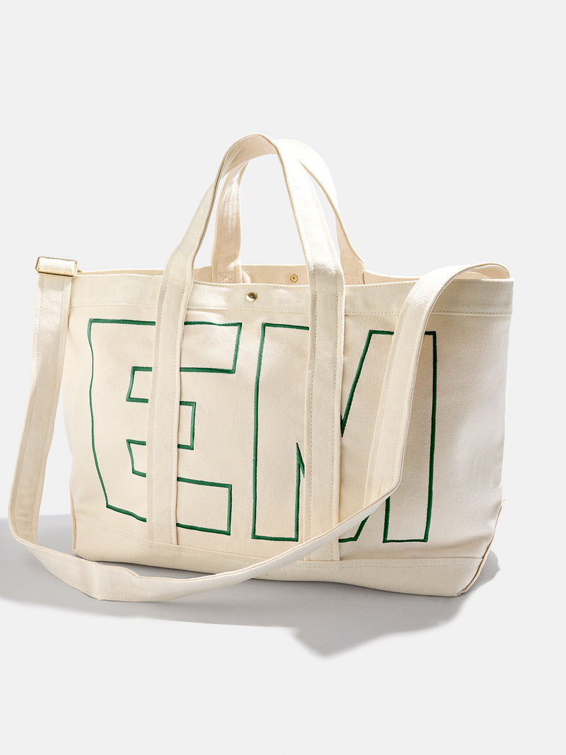 BaubleBar Kelly Green - 
    Personalized tote bag in 3 sizes - select 2-3 initials
  
