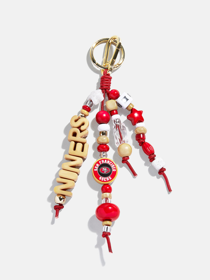 NFL Beaded Bag Charm - San Francisco 49ers
