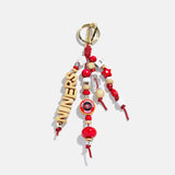 NFL Beaded Bag Charm - San Francisco 49ers