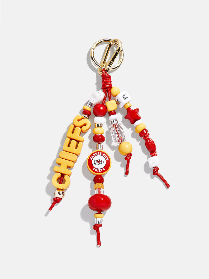 NFL Beaded Bag Charm - Kansas City Chiefs