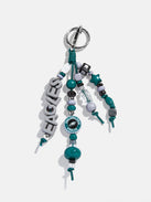 Philadelphia Eagles NFL Beaded Bag Charm