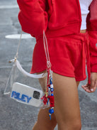 NFL Beaded Bag Charm - Buffalo Bills