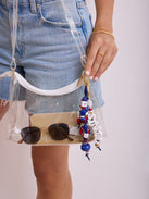 New York Giants NFL Beaded Bag Charm
