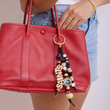 NFL Beaded Bag Charm - New Orleans Saints