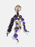 Baltimore Ravens NFL Beaded Bag Charm
