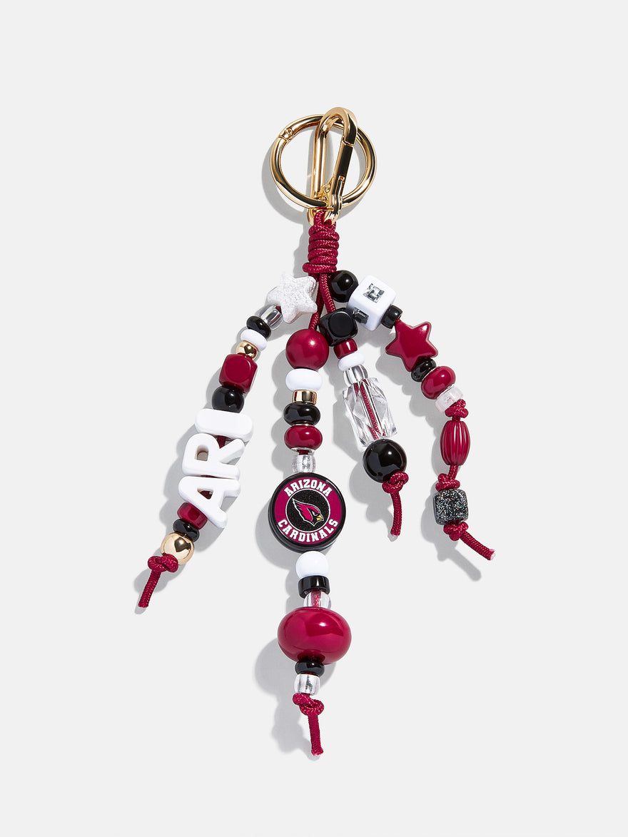 Arizona Cardinals NFL Beaded Bag Charm