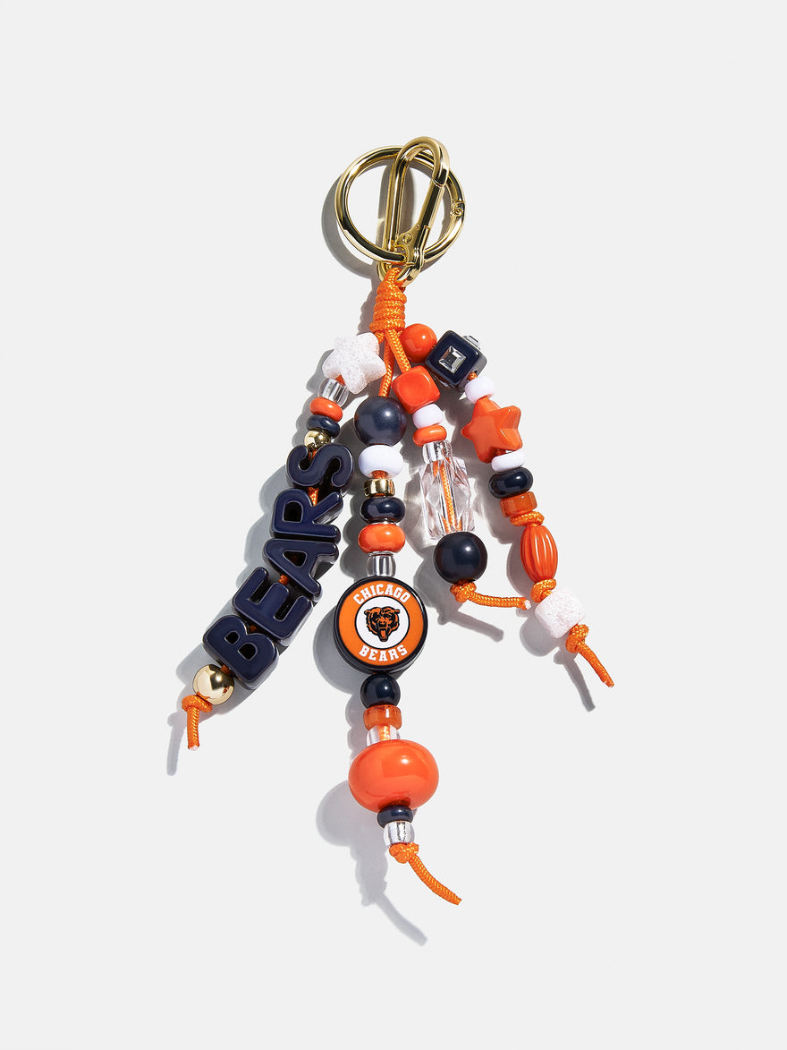 Chicago Bears NFL Beaded Bag Charm