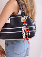 Cleveland Browns NFL Beaded Bag Charm