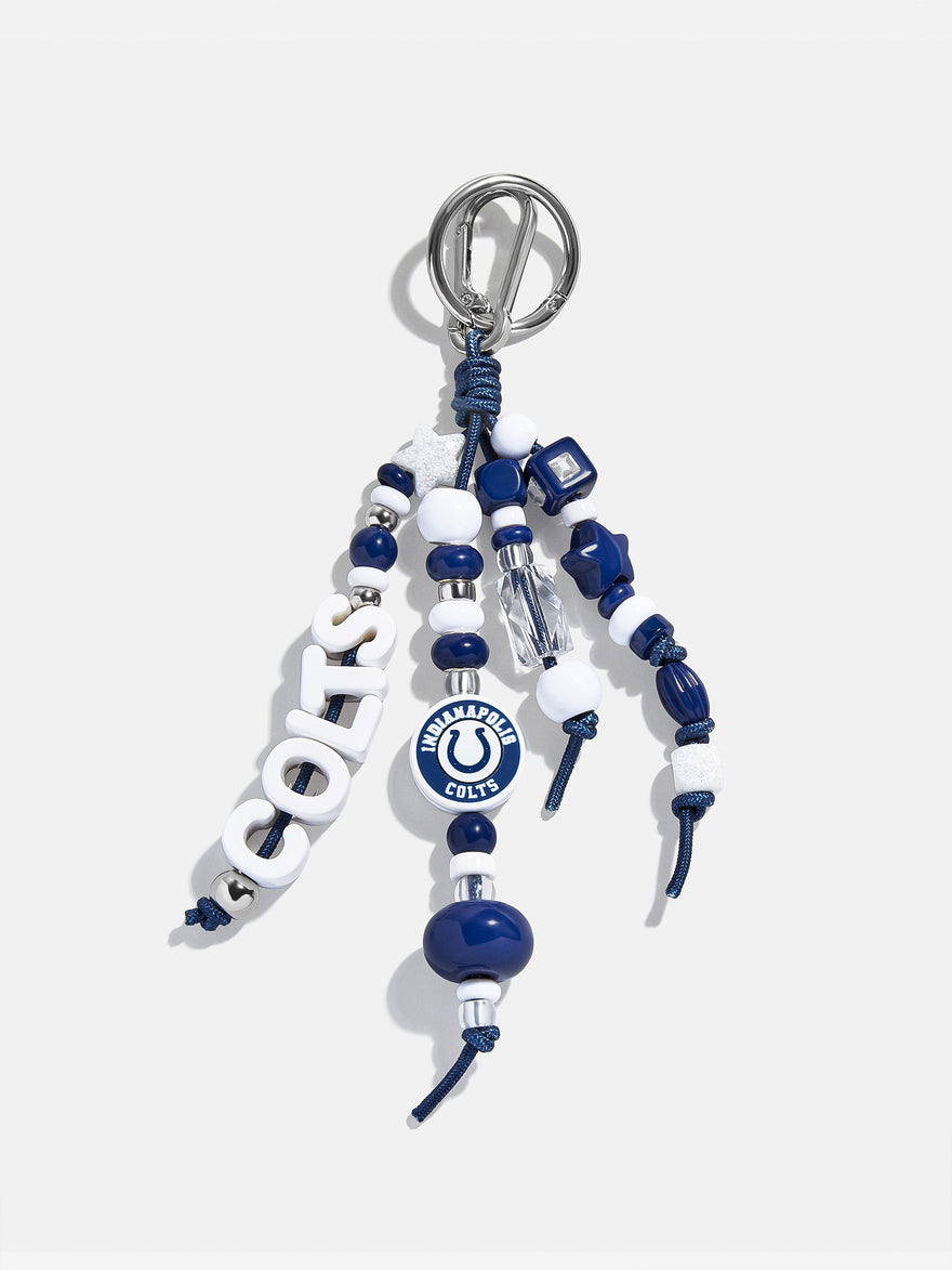 Indianapolis Colts NFL Beaded Bag Charm