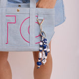 NFL Beaded Bag Charm - Indianapolis Colts