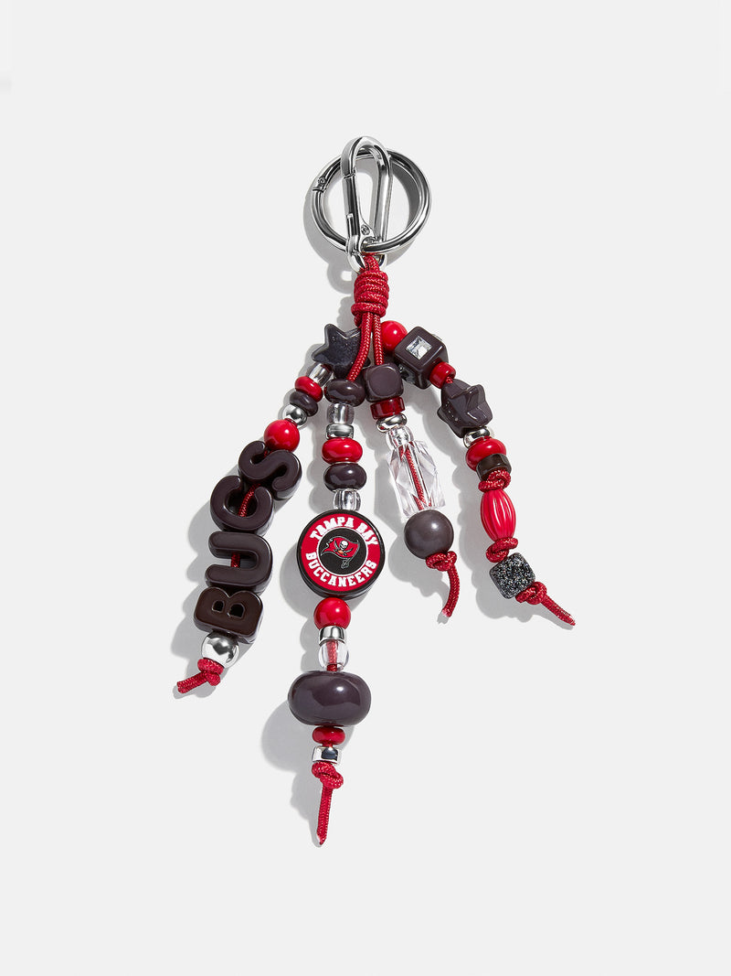 Tampa Bay Buccaneeers NFL Beaded Bag Charm
