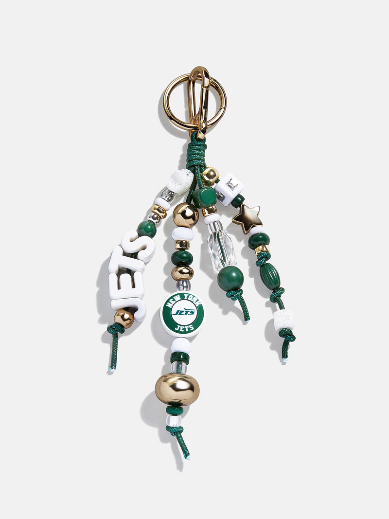 New York Jets NFL Beaded Bag Charm