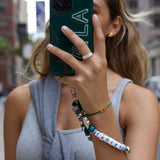 NFL Beaded Phone Charm - Philadelphia Eagles