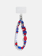 NFL Beaded Phone Charm - Buffalo Bills