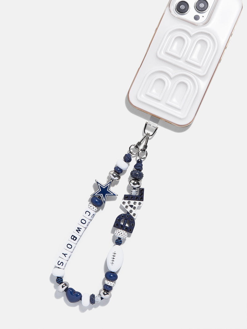 BaubleBar Dallas Cowboys NFL Beaded Phone Charm - 
    Hands-free wristlet phone strap 
  
