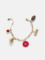 BaubleBar San Francisco 49ers NFL Charm Bracelet - 
    Gold bracelet with charms
  
