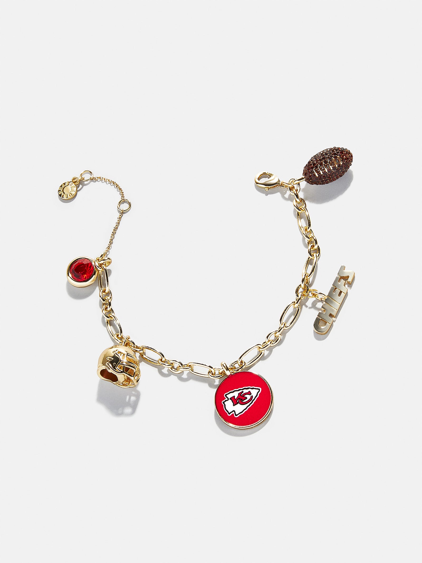 Kansas City Chiefs NFL Charm Bracelet
