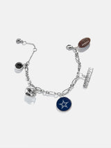 BaubleBar Dallas Cowboys NFL Charm Bracelet - 
    Silver bracelet with charms
  
