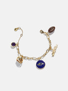 Baltimore Ravens NFL Charm Bracelet