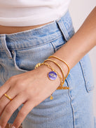 Baltimore Ravens NFL Charm Bracelet