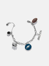 BaubleBar Philadelphia Eagles NFL Charm Bracelet - 
    Silver bracelet with charms
  
