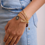 NFL Charm Bracelet - New Orleans Saints