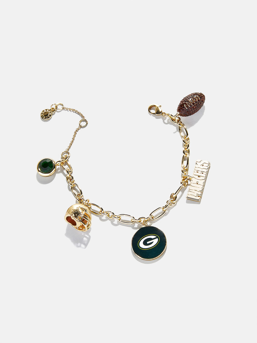 Green Bay Packers NFL Charm Bracelet