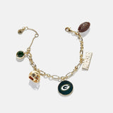 NFL Charm Bracelet - Green Bay Packers