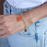 NFL Charm Bracelet - Cincinnati Bengals