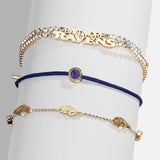 NFL Bracelet Set - Baltimore Ravens