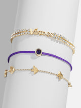 BaubleBar NFL Bracelet Set - Minnesota Vikings - 
    Set of three stacking bracelets
  
