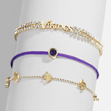 NFL Bracelet Set - Minnesota Vikings