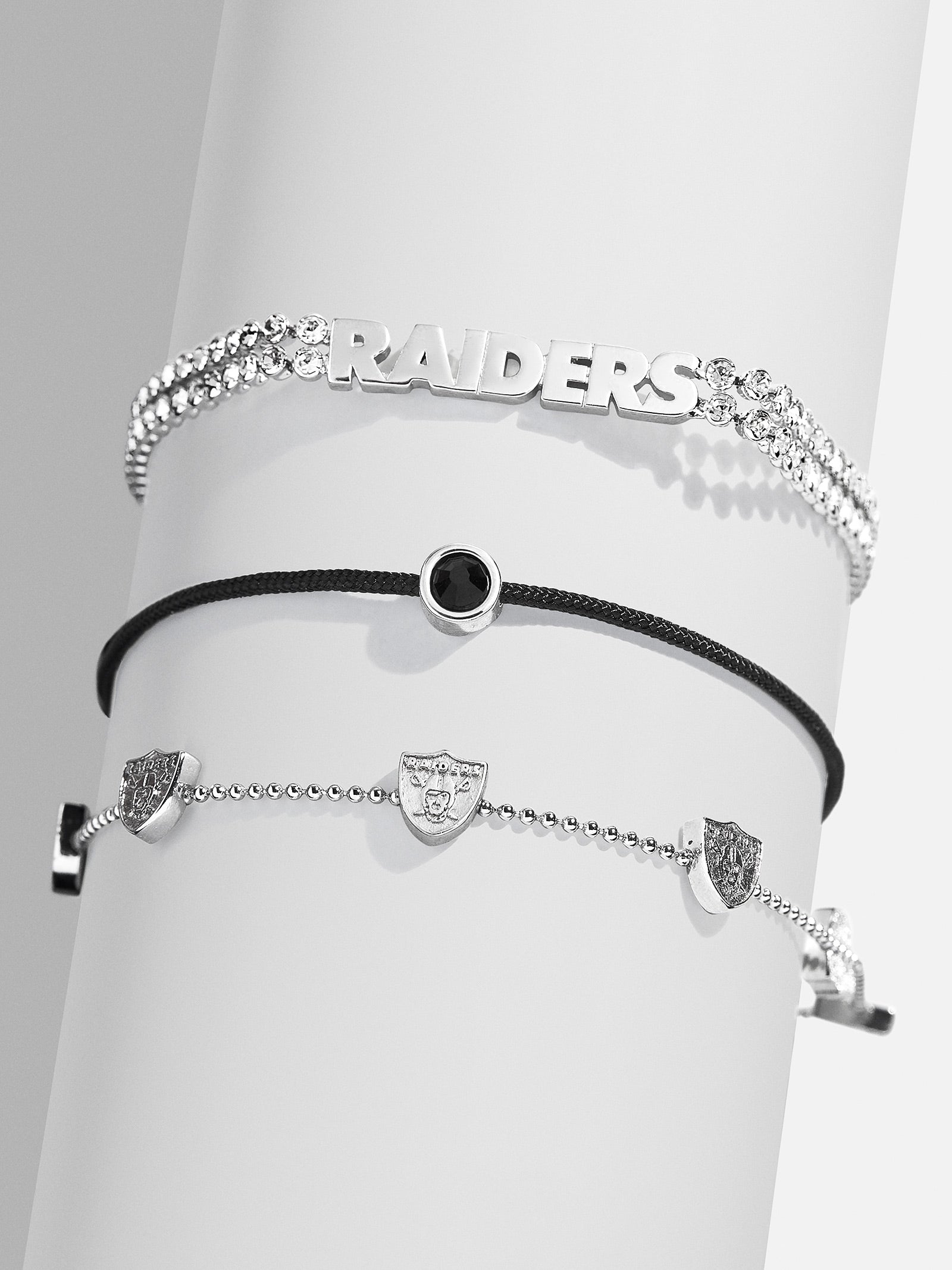 Las Vegas Raiders NFL Bracelet Set