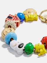 BaubleBar Friends Forever Charm Bracelet - Peanuts - 
    Multicolored pull-tie bracelet
  
