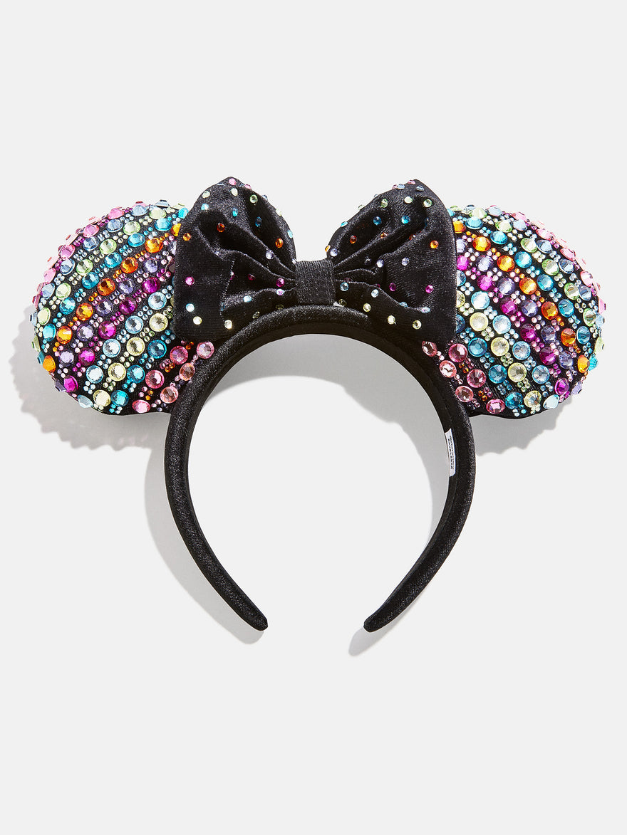 Disney Minnie Mouse Crystal Multicolor Ears Headband - Minnie Mouse Crystal Multicolor Ears