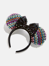 BaubleBar Disney Minnie Mouse Crystal Multicolor Ears Headband - Minnie Mouse Crystal Multicolor Ears - 
    Rainbow Disney ears 
  
